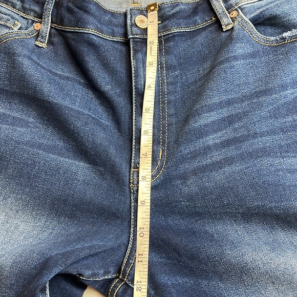 KanCan Distress Skinny stretch Frayed Hem Jean’s SZ 3XL New - Picture 5 of 7